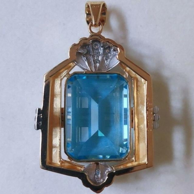 _Ch~u[gp[Y y_ggbv K18YG Pt900 26.62ct 15.0g  ANZT[/v 