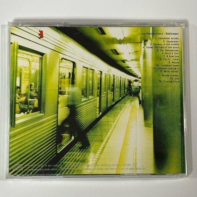 THE MERRYMAKERS / BUBBLEGUN  CD/DVD/rfI 