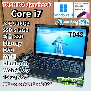 TOSHIBA dynabook Corei7 16GB SSD512GB  WebJ u[C Excel Word