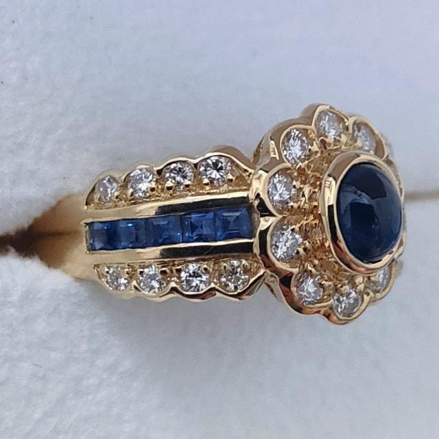 _Ch~Tt@CA J{VJbg O K18YG 0.99ct 0.44ct 5.0g