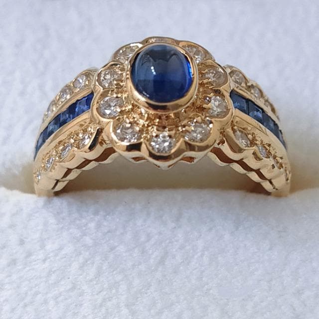 _Ch~Tt@CA J{VJbg O K18YG 0.99ct 0.44ct 5.0g