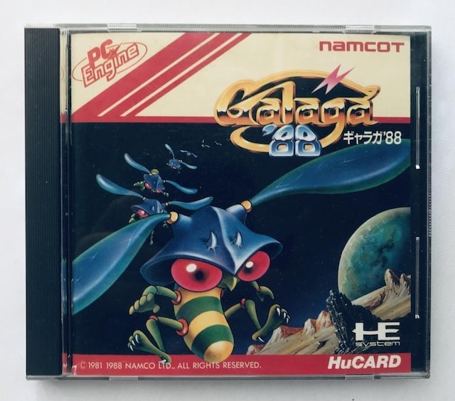 MK@88@Hu J[h@PCGW@MKf88@PC Engine Galaga '88 Card   Q[{/\tg 