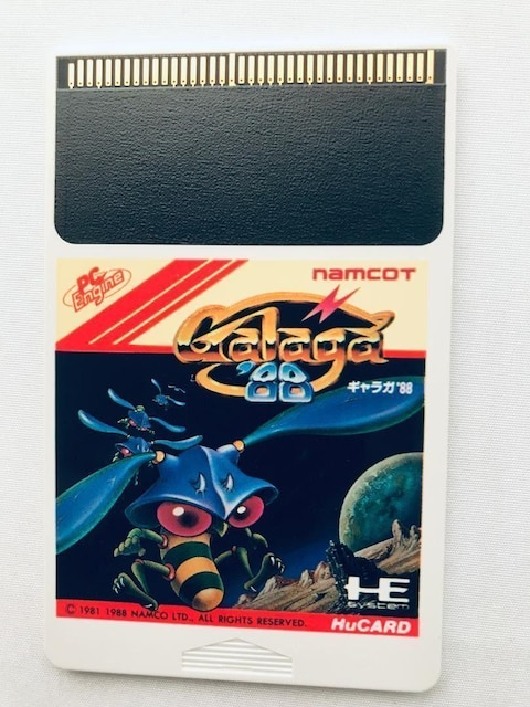 MK@88@Hu J[h@PCGW@MKf88@PC Engine Galaga '88 Card  Q[{/\tg 