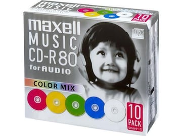 }NZ yp CD-R 80 J[~bNX 10 5mmP[X CDRA80MIX.S1P10S