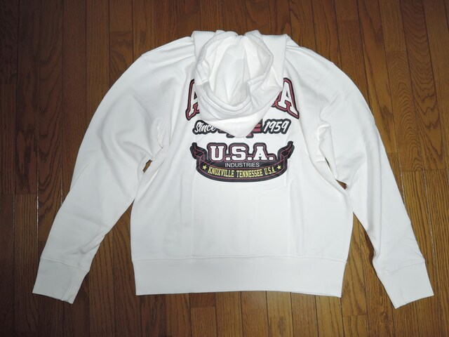 Vi ALPHA INDUSTRIES At@ C_Xg[Y XEFbg p[J[ L wS vI[o[ HOODIE  uh 
