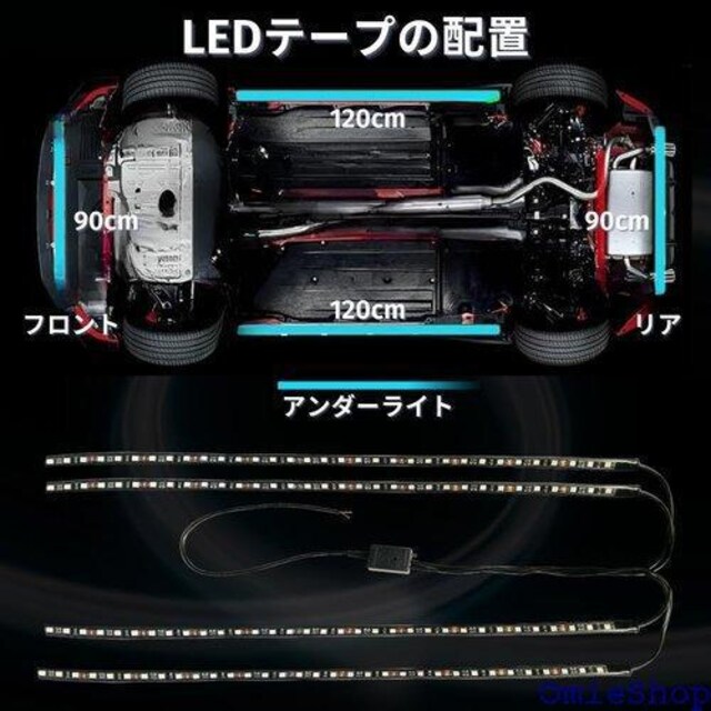 RGB LEDe[v ԗp  e[vCg A_[ MTCY 90p 2{E120p 2{ C1M 539  /oCN