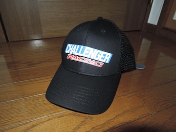 Vi CHALLENGER `W[ CMC RACING LOGO MASH CAP CMC[VO bVLbv