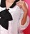 MARS☆襟レース☆胸りぼん配色ブラウス☆M☆超美品