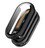 2個 Xiaomi Smart Band 9 カバー フィルム一体型 ケース