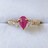 |eFLI _Ch~r[ O K18YG 0.39ct 0.17ct 2.6g