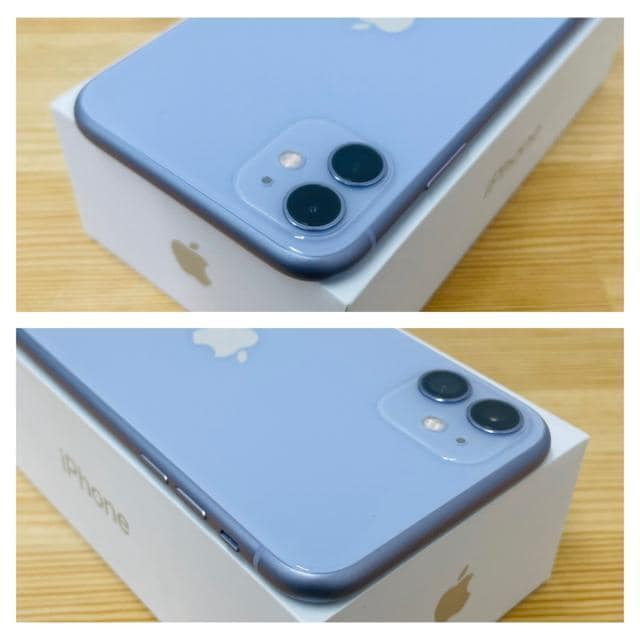 A 100% iPhone 11 128 GB SIMt[@p[v@{  Ɠd/AV 