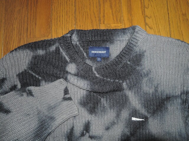 DESCENDANT fBZ_g SMOKE COTTON KNIT ^C_C jbg 1 D u[` Z[^[ WTAPS  uh 