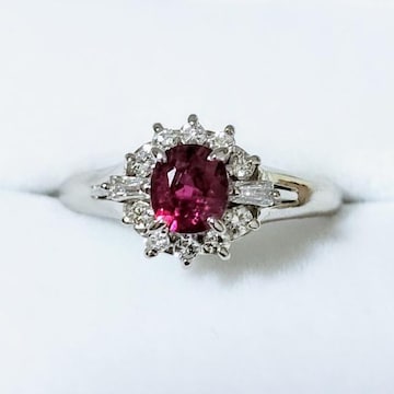 _Ch~r[ O Pt900 0.74ct 0.21ct 4.5g