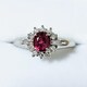 _Ch~r[ O Pt900 0.74ct 0.21ct 4.5g