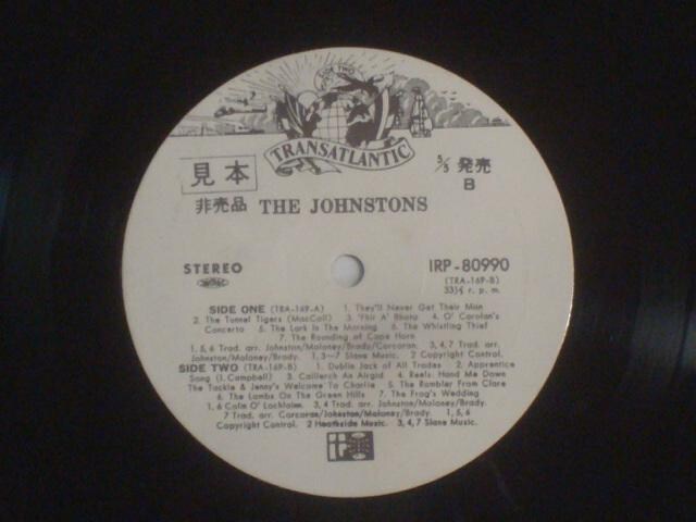 yx{Ձzsame / UEWXgYiTHE JOHNSTONSj іLP  CD/DVD/rfI 