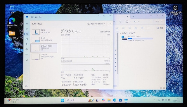 TOSHIBA dynabook Corei3 8GB SSD256GB Windows11 WebJ Office  PC{/Ӌ@ 