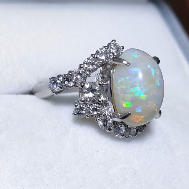 _Ch~zCgIp[ O Pt900 0.79ct 8.2g  ANZT[/v 