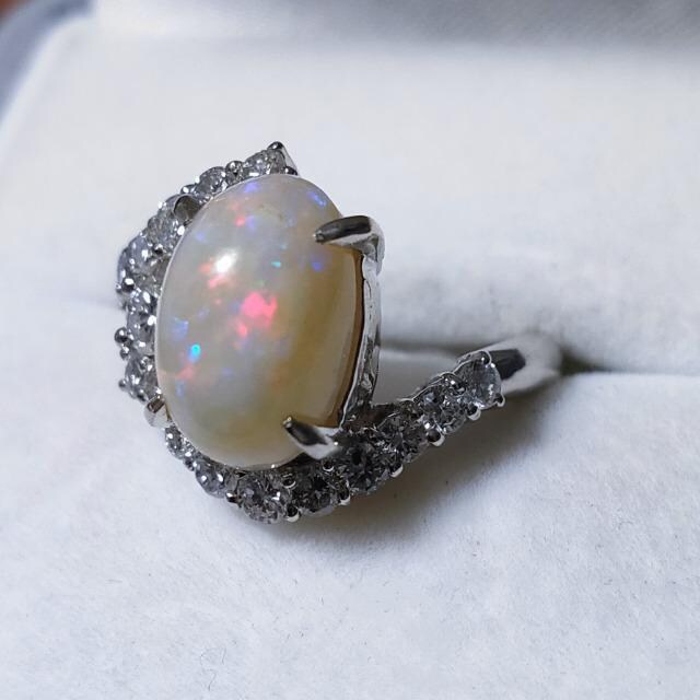 _Ch~zCgIp[ O Pt900 0.79ct 8.2g  ANZT[/v 
