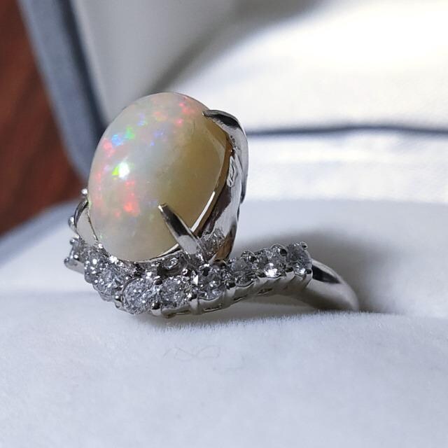 _Ch~zCgIp[ O Pt900 0.79ct 8.2g  ANZT[/v 