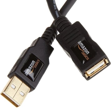 Vigp AmazonKi USBP[u 2m ubN USB2.0 480Mbps v^EPCEX}zȂǂ