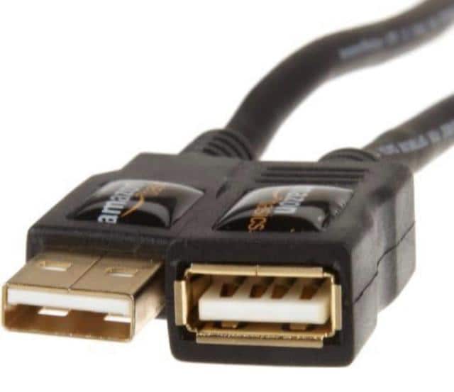Vigp AmazonKi USBP[u 2m ubN USB2.0 480Mbps v^EPCEX}zȂǂ  PC{/Ӌ@ 