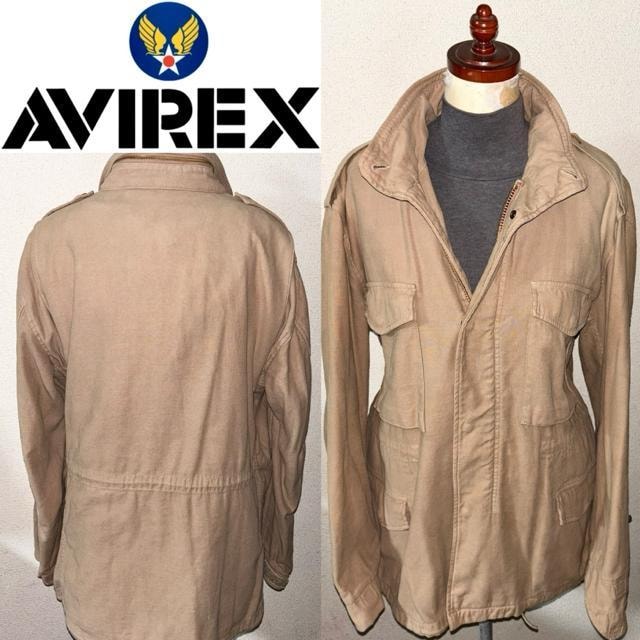 AVIREX ABbNX 艿3~ M-65 ~^[ WPbg M Ò AJW [N Xg[g H~AE^[   uh 