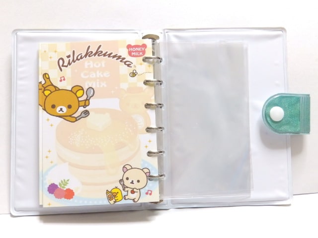 リラックマ】可愛い♪貼ってはがせるシール キラキラふにふに