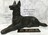 犬 置物 シェパード 銅製 高さ10.3cm 長さ18.2cm Dog ornament German Shepherd copp