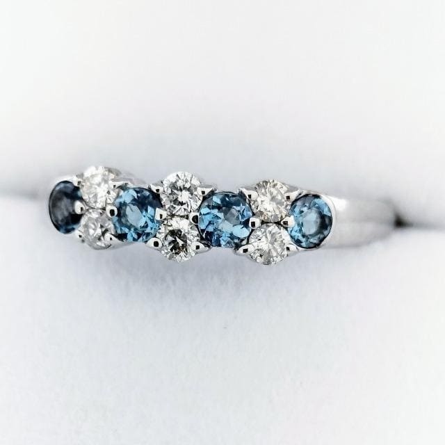 _Ch~ANA} ꕶ G^jeB O K18WG 0.25ct 0.20ct 3.0g  ANZT[/v 