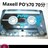 Maxell PO's70 70分 カセットテープ 1本 Type1 ノーマル 爪あり