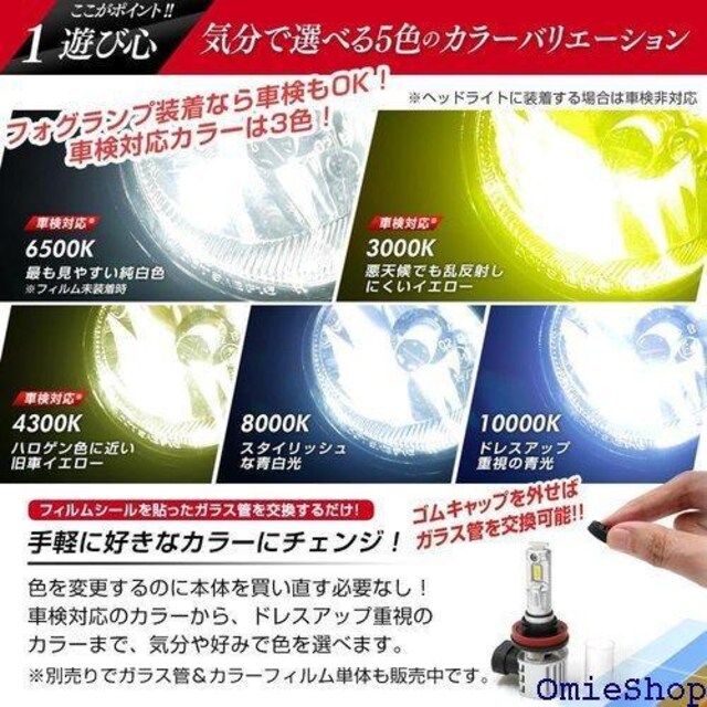 LED wbhCg tHOv MXR Mini 4300K 6500K 8000K 10000K 12V 609  /oCN