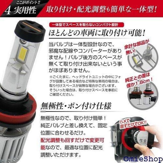 LED wbhCg tHOv MXR Mini 4300K 6500K 8000K 10000K 12V 609  /oCN