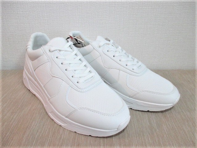 登場! ☆ZARA ザラ ダッドスニーカー スニーカー/メンズ/27cm/ホワイト 靴