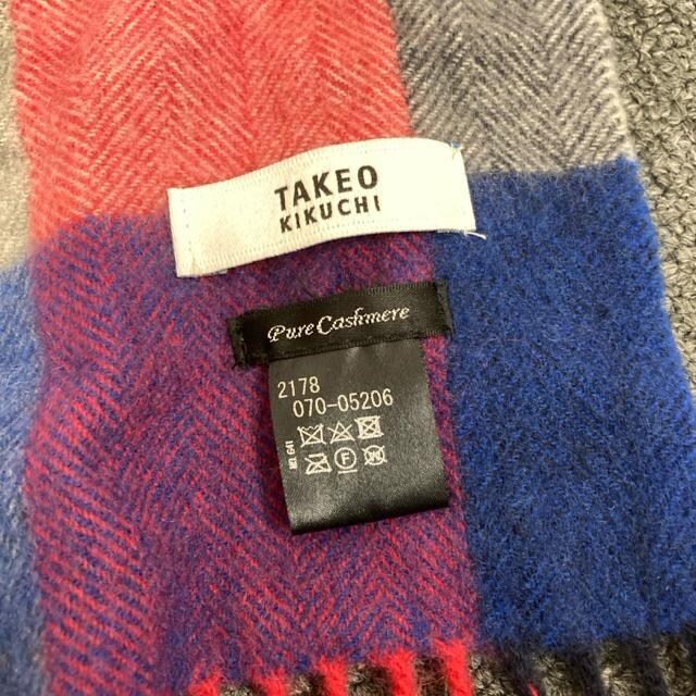  TAKEO KIKUCHI PURE CASHMERE `FbN }t[  uh 