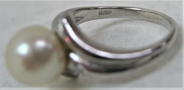 Pt900v`i Owփp[9.2AR^_C0.09ct  ANZT[/v 