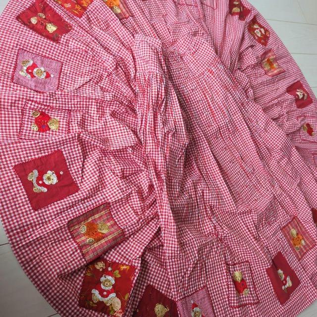 PINKHOUSE/ピンクハウス/サンタくま＆ダッフルくまパッチワーク