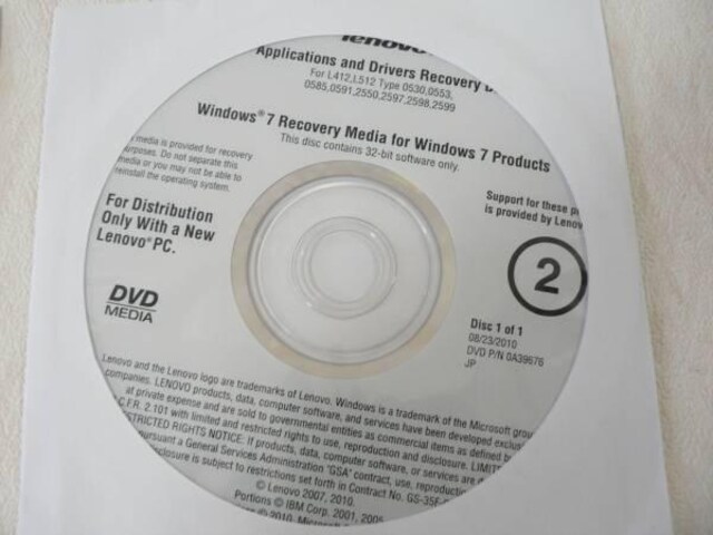 lenovo L412.L512 Windows 7 Pro 32bit Vi  PC{/Ӌ@ 