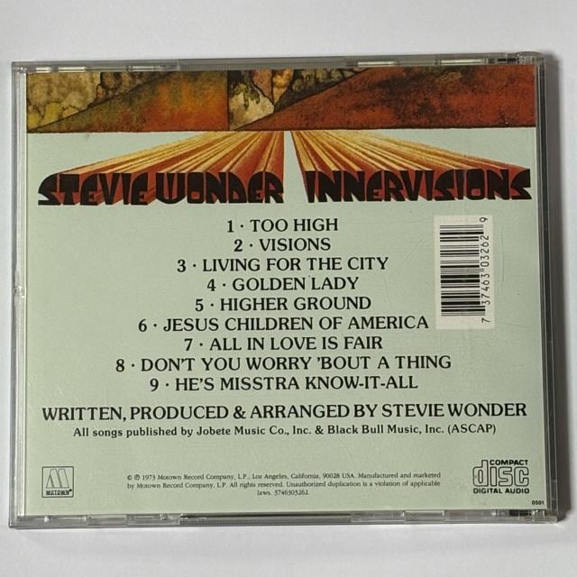 Stevie Wonder / Innervisions  CD/DVD/rfI 