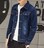 メンズ デニムジャケット 長袖 秋服 ジージャン トップス ブルー XL