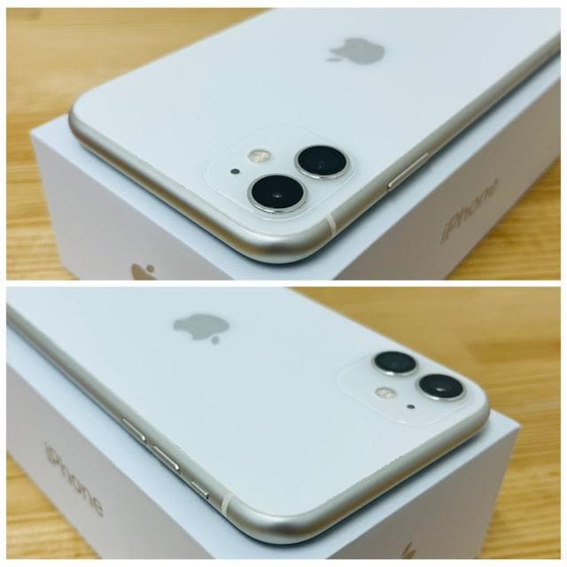 B 100% iPhone 11 128 GB SIMt[ zCg {  Ɠd/AV 