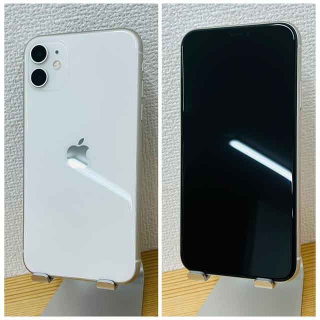 B 100% iPhone 11 128 GB SIMt[ zCg {  Ɠd/AV 