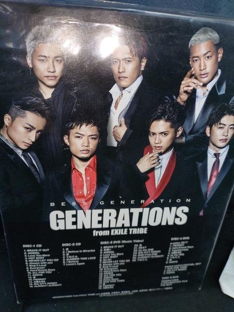 2CD+3DVD\tg xXgAo GENERATIONS Ao EXILE TRIBE  ^gObY 