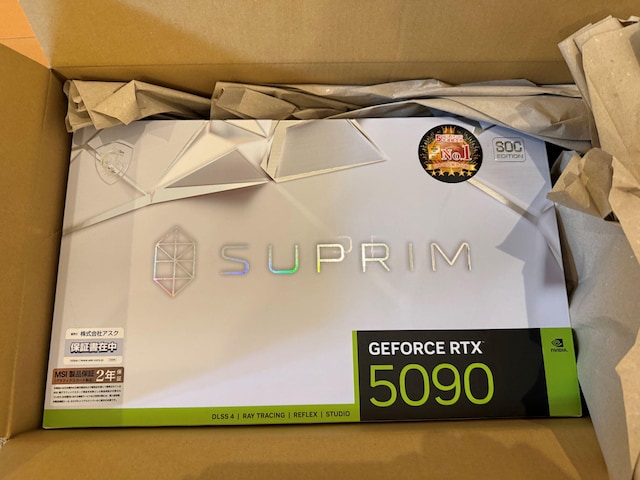MSI GeForce RTX5090 32G SUPRIM SOC NVIDA   PC{/Ӌ@ 