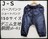 ★J-S★ハーフパンツ★ショートパンツ★部屋着★デニム生地★150サイズ★ボーイッシュ★短パン★まとめ買い歓迎★