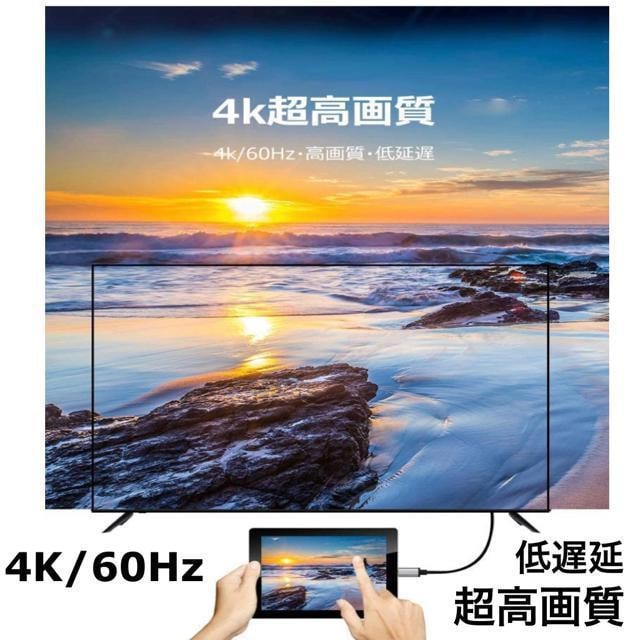Type-C ϊ HDMI P[u X}z Galaxy iPad Pro MacBook erڑ HuluΉ  Ɠd/AV 
