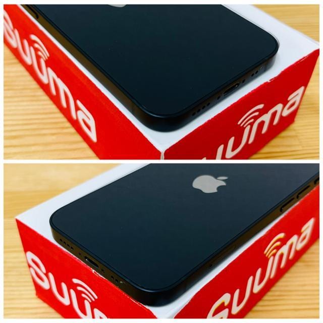 B 100% iPhone 12 mini 64 GB SIMt[ {  Ɠd/AV 