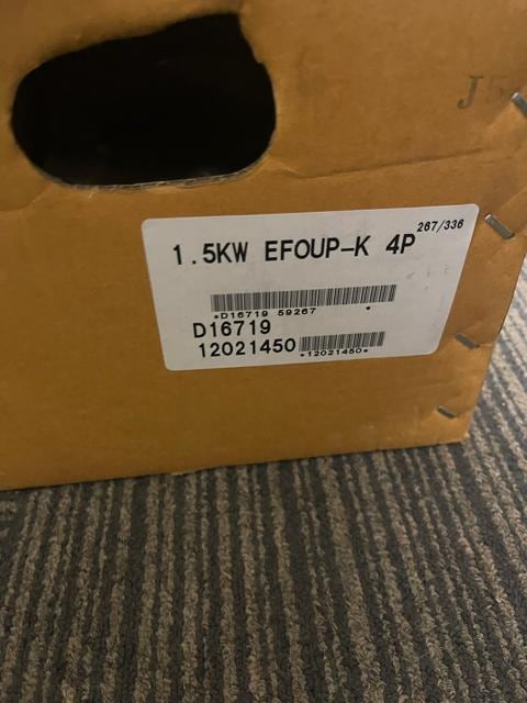 @OU[^@1. 5KW EFOUP-K 4P  Ɠd/AV 
