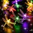 2セット 乾電池式 30球 3m とんぼ 蜻蛉 LEDイルミネーションライト 防滴 クリスマス ガーデンライト ガーデニングライト