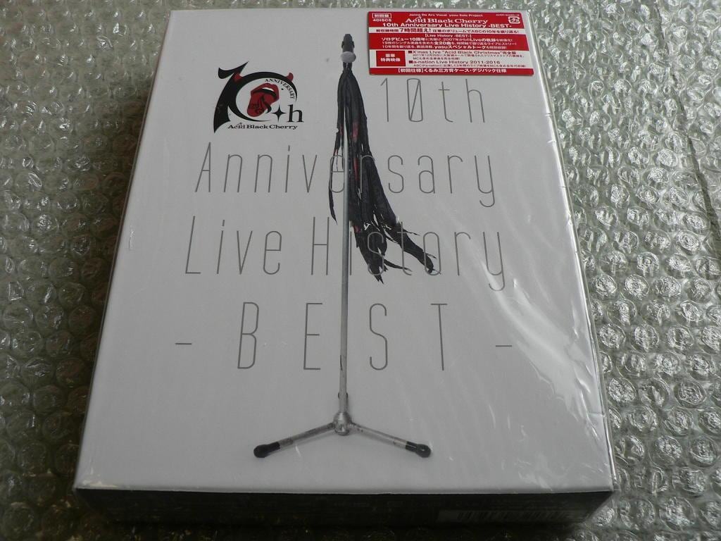 Acid Black Cherry 10thAnniversary BEST初回 Amazon.co.jp: 10th Anniversary Live History -BEST- [DVD