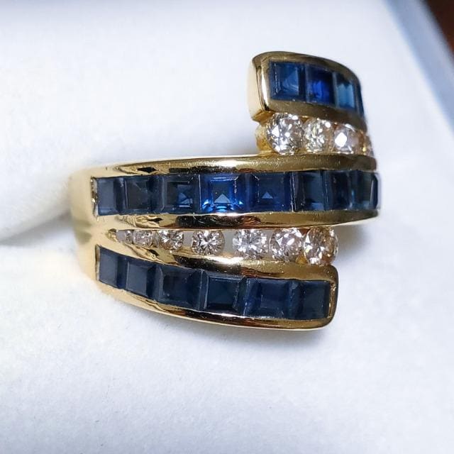 _Ch~Tt@CA O K18YG 4.60ct 0.63ct 9.3g  ANZT[/v 